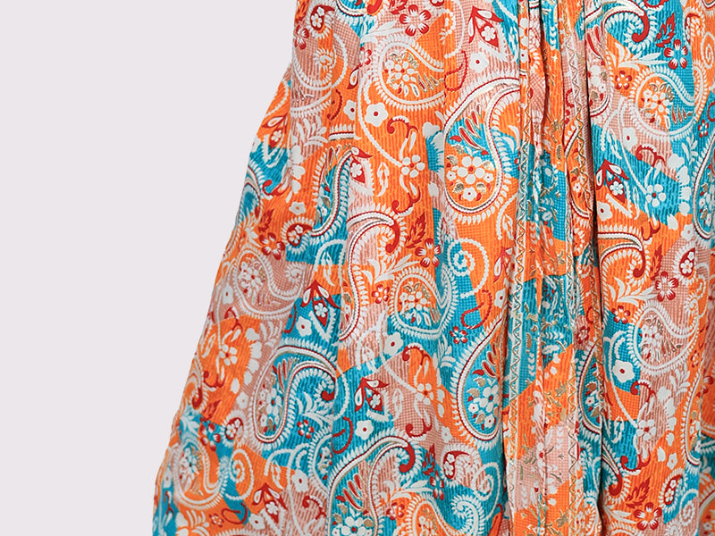 String Dress Paisley