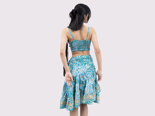 Ruby Flare Skirt Dress Set