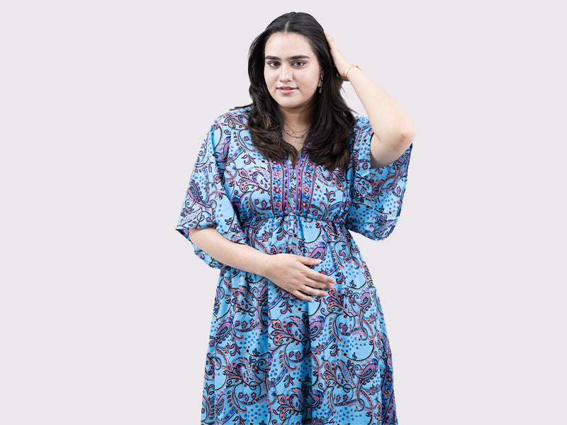 Midnight Paisley Reverie Gown