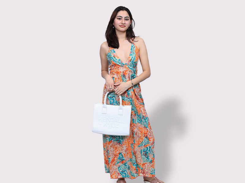 String Dress Paisley