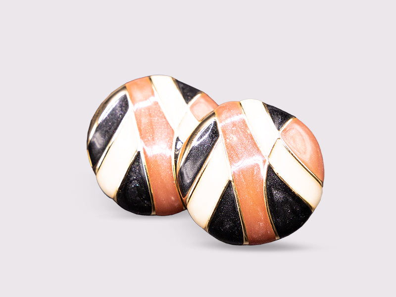 Golden Duo Drop Earrings