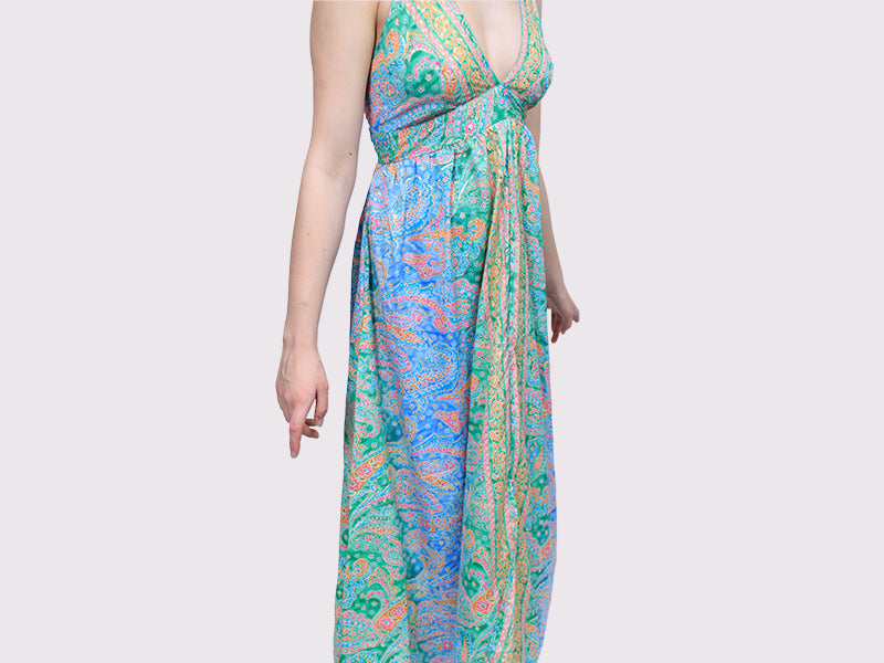 String Floral Dress
