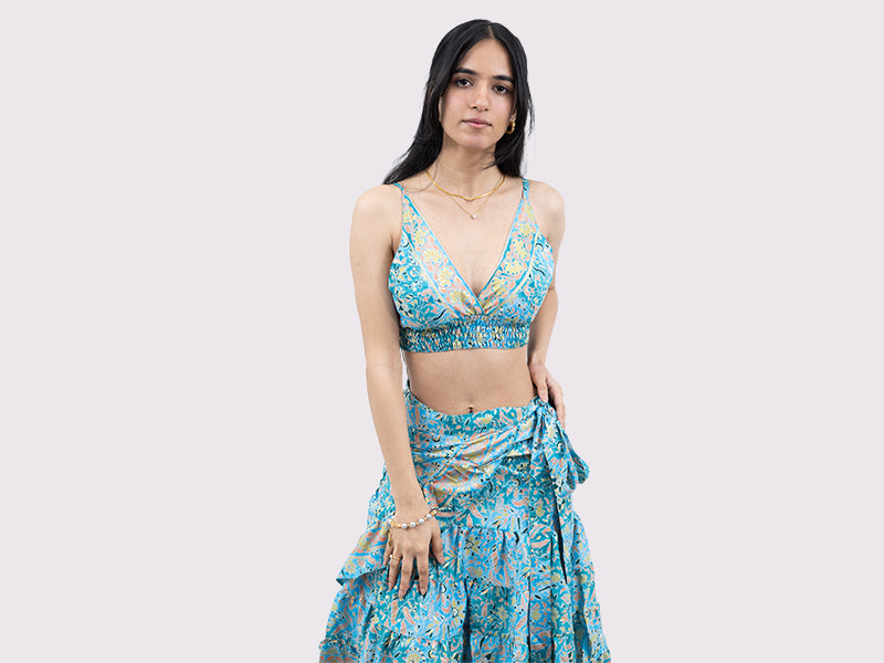 Ruby Flare Skirt Dress Set