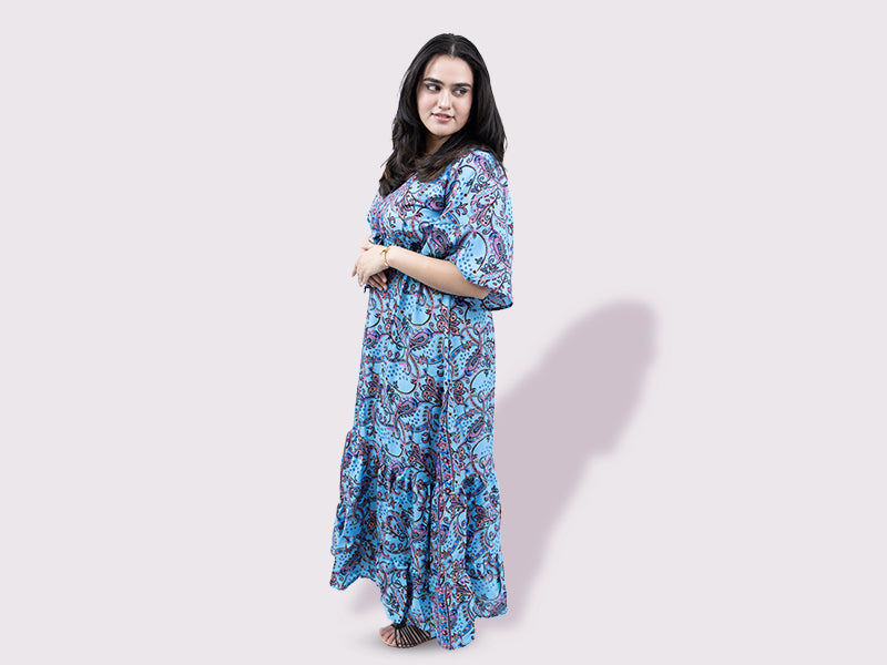 Midnight Paisley Reverie Gown