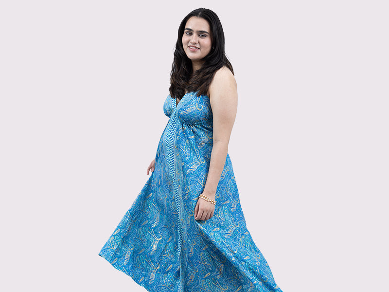 Aqua Blue Milan Dress