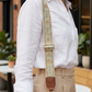 Willow Sage Embroidered Bag Strap