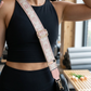 Rosé Garden Embroidered Bag Strap