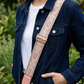 Rosé Garden Embroidered Bag Strap